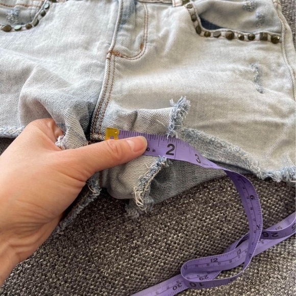 Garage mid rise denim short - Picture 8 of 8